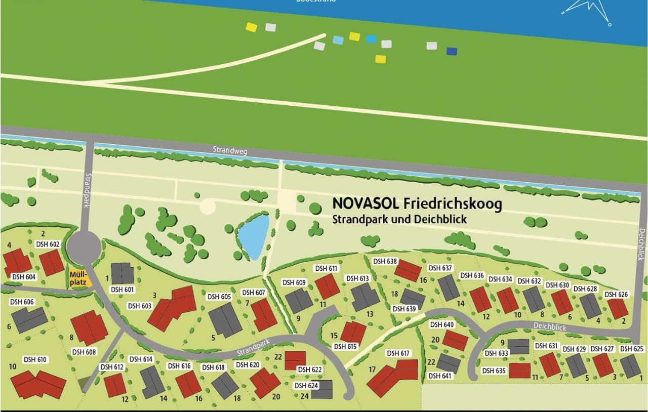 Friedrichskoog-Strandpark 8 Exterior foto
